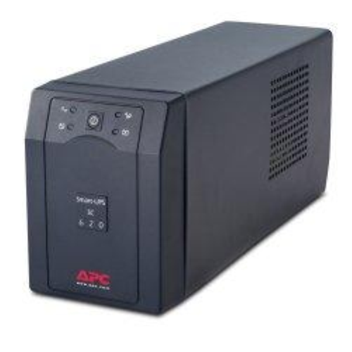 APC Smart-UPS SC 620VA - UPS - 230 V c.a. V - 390 Watt - 620 VA - RS-232 - connettori di uscita 4 - grigio